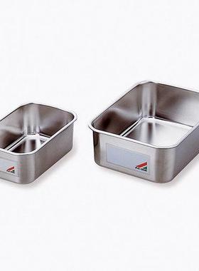 不锈钢深型托盘外侧可书写ASONE1-61711