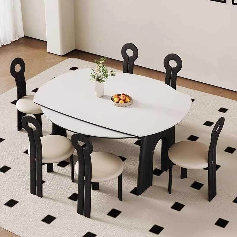 复古风法式实木餐桌设计师款轻奢高端岩板饭桌现代简约款餐桌家用,纺织面料/辅料/配套,纺织机械配件,淘宝优惠券,粉丝福利购,淘宝优惠卷