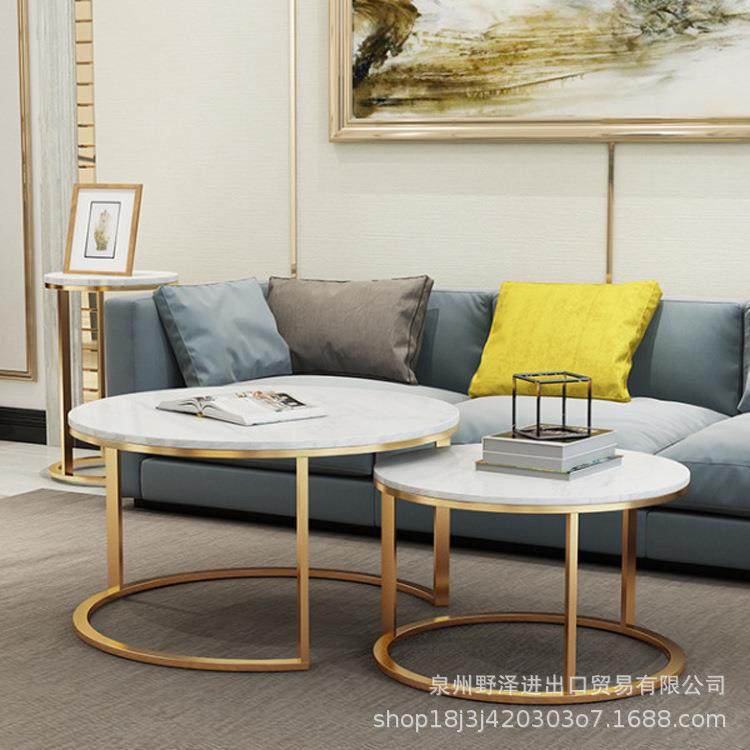 意式轻奢岩板大理石茶几简约客厅家用茶桌小户型现代圆形茶台组合,纺织面料/辅料/配套,纺织机械配件,淘宝优惠券,粉丝福利购,淘宝优惠卷