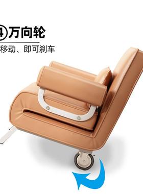 单人沙发椅懒人用小沙可SF805TC发可躺睡客厅室阳台休闲小卧户型