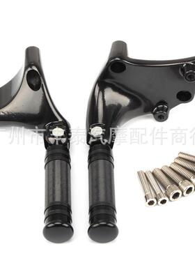 哈雷XL883XL1200X487214-19年改装后脚踏支架总成乘客脚踏