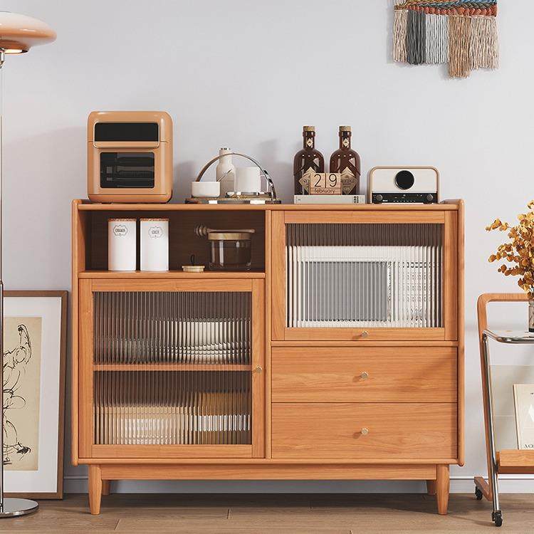 北欧餐边柜实木靠墙多功能日式茶水柜餐柜储物柜简约柜子沙发边柜,纺织面料/辅料/配套,纺织机械配件,淘宝优惠券,粉丝福利购,淘宝优惠卷