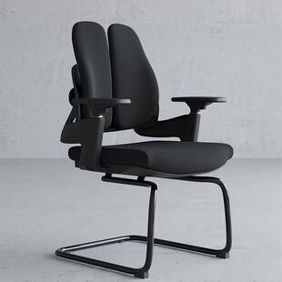 丰美屈圆揉腰爽背班前椅会议商务接待椅