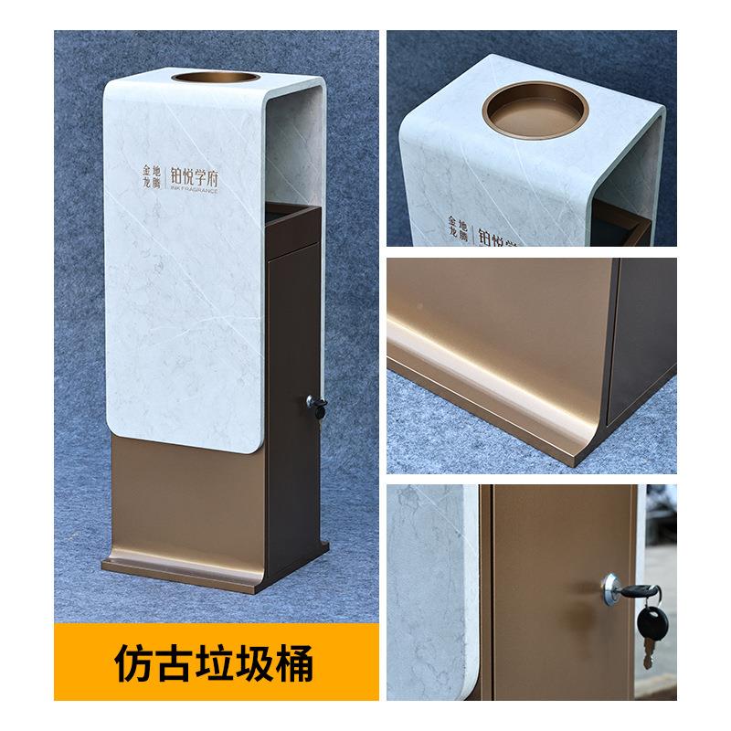 户外垃圾桶锈钢金箱属定大号垃圾仿古雨不321伞桶合同架资料架制