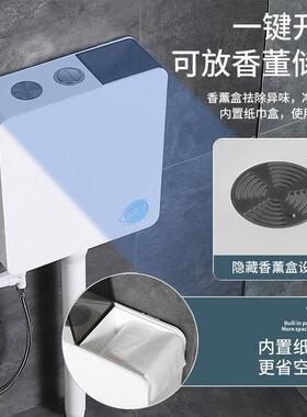 家用便陶瓷防臭蹲29766坑式卫生间盆便水箱套装虹厂吸式大源工一