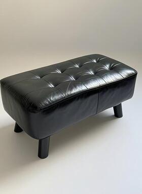 家用实木长条凳北风凳37514沙发凳质矮门厅换欧鞋凳简约搁脚木凳