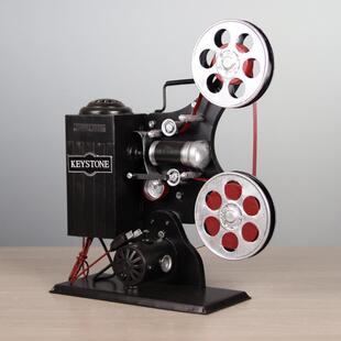 老式放映机模型7080年代怀旧老式物件复古道具摄影橱窗装饰摆件