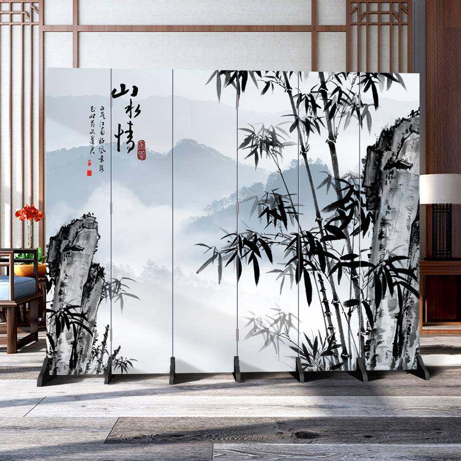 新中式屏风隔断客厅移动山水玄关卧室折屏遮挡大师设计家居,农用物资,其他肥料,淘宝优惠券,粉丝福利购,淘宝优惠卷