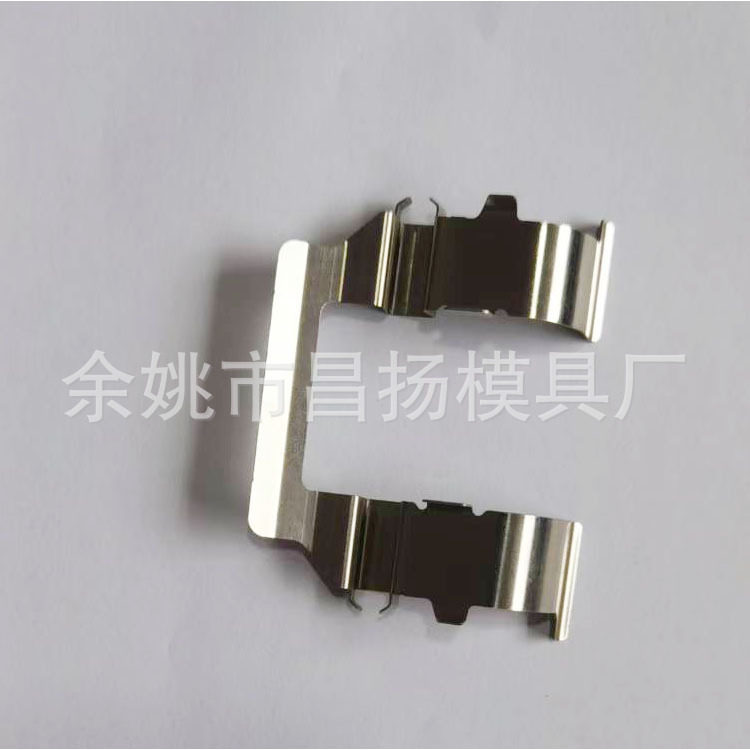 五金连续模具刹车分泵止动卡簧卡钳级进模导向销卡钳弹簧片冲压模
