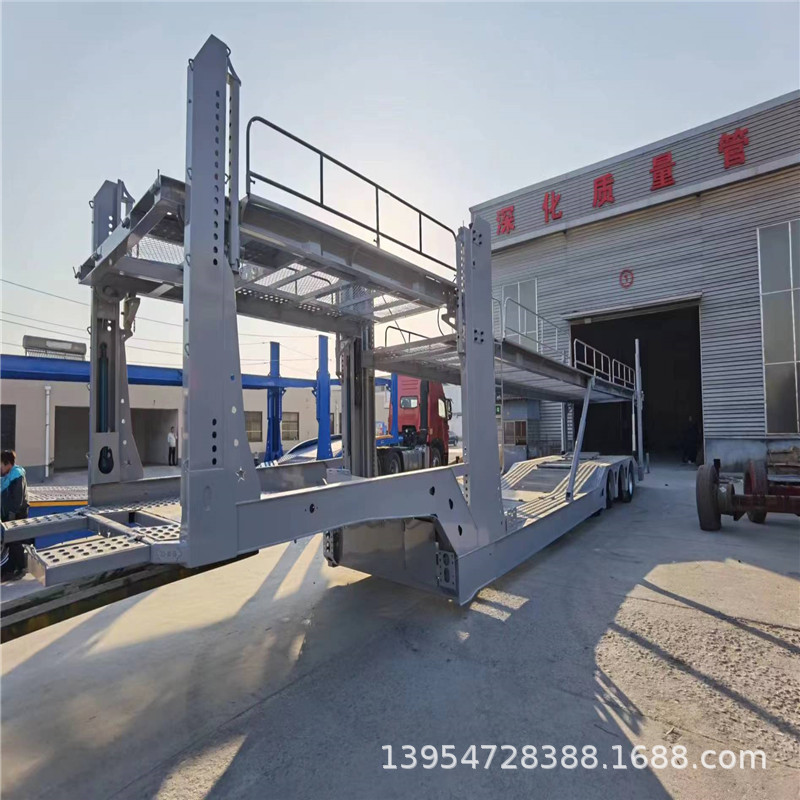 供应轿运半挂车轻型双桥轿运车乘用运输半挂车轿车运输半挂车