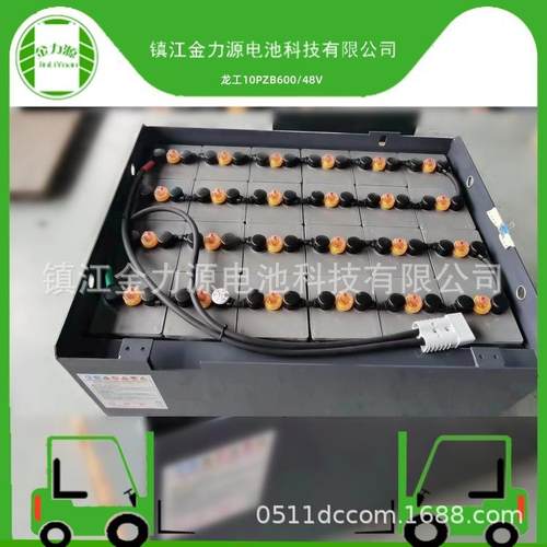 龙工D-600叉车电瓶48V600Ah叉车电池适配2吨龙工电动叉车用