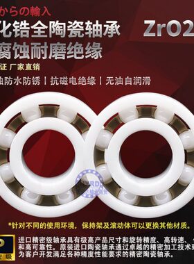 全陶瓷密封防水防腐蚀轴承 6005 6006 6007 6008 6009 6010CE SH