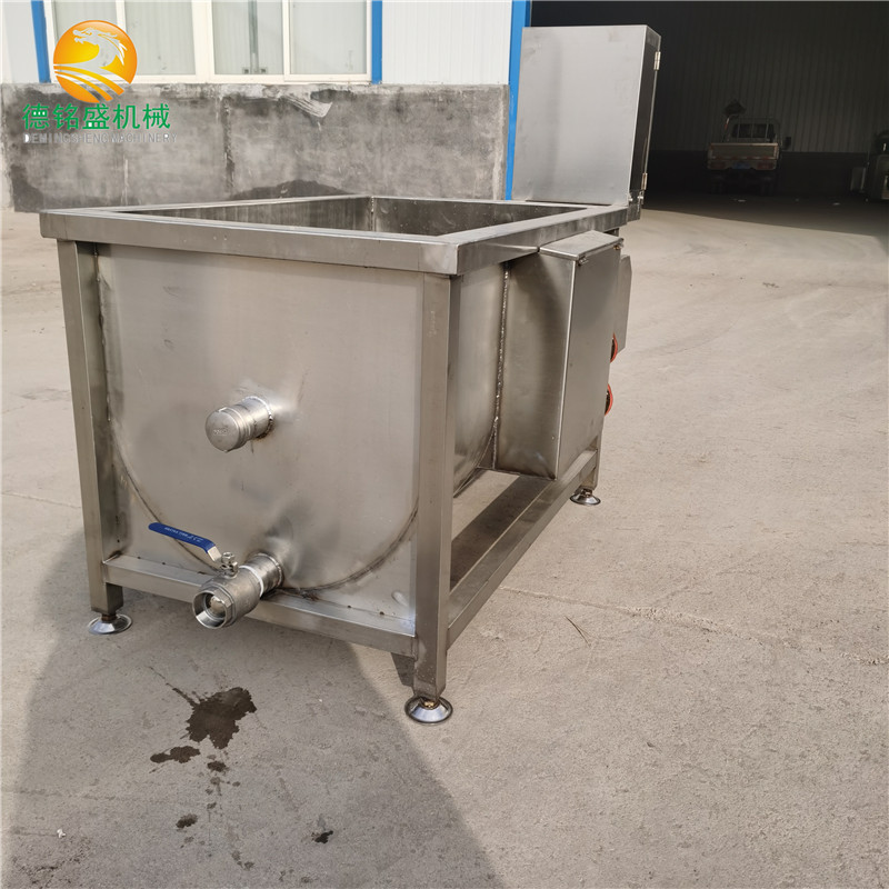 烫白条鸡毛设备 电加热红头鸭烫池 鸡鸭鹅搅拌烫池