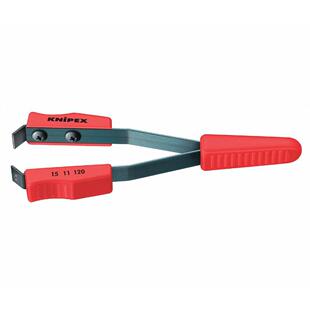 KNIPEX120mm涂覆线缆剥线镊钳(剥线能力直径0.6mm)1511120