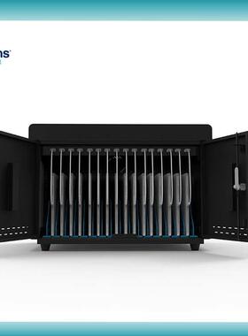 16位平板充电柜桌面型无车轮17KGUSB充电口强散热风扇机柜电源柜