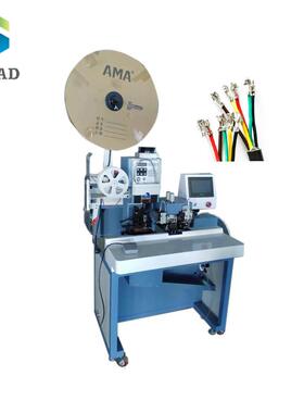连剥带打端子机多芯护套线单线自动剥皮压端子机自动剥打机
