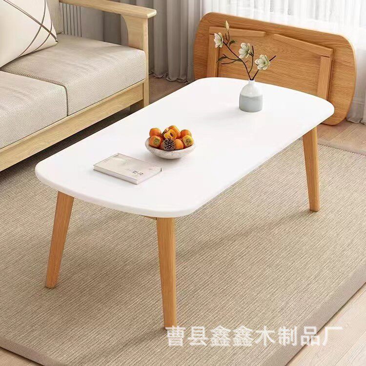 便捷式家居卧室小桌子现代民宿餐桌客厅茶几桌创意可折叠茶几便携