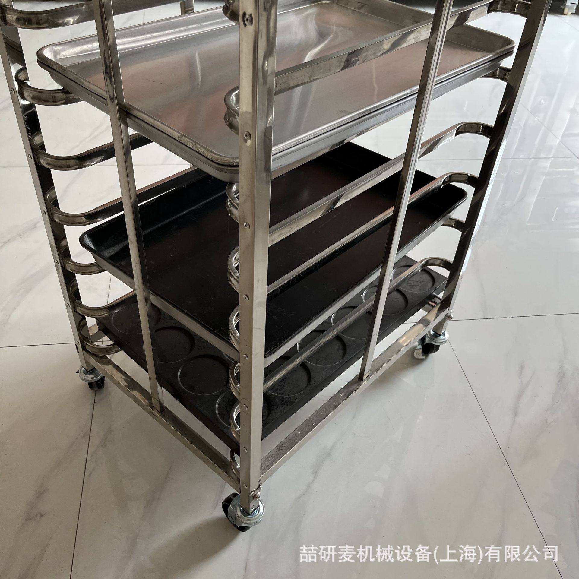 面包晾凉架不锈钢铝合金烤盘架焊接层架面包架breadtrolley