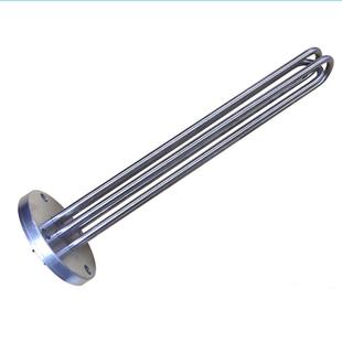 蒸汽锅炉法兰电加热管115法兰盘电热管模温机加热管导热油发热管