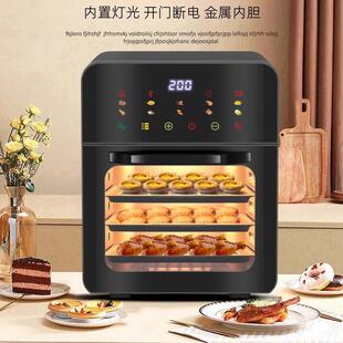 新款空气炸微波炉烤箱蒸箱三合一家用大容量新式电炸锅一体出口新