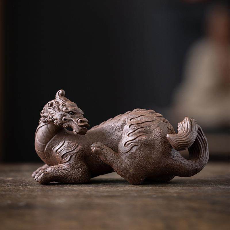 赵永辉紫砂招财瑞兽麒麟茶宠摆件精品可养创意家居装饰品手工茶玩,农用物资,其他肥料,淘宝优惠券,粉丝福利购,淘宝优惠卷