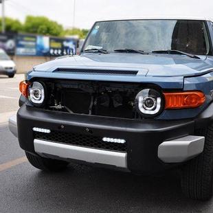 适用于秀山适用于FJ酷路泽大灯总成07-19款透镜导光专用改装led