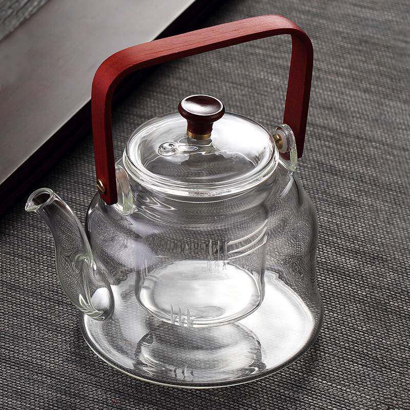 耐高温玻璃煮茶壶泡茶壶电陶炉烧水煮黑茶普洱蒸气煮茶器茶具