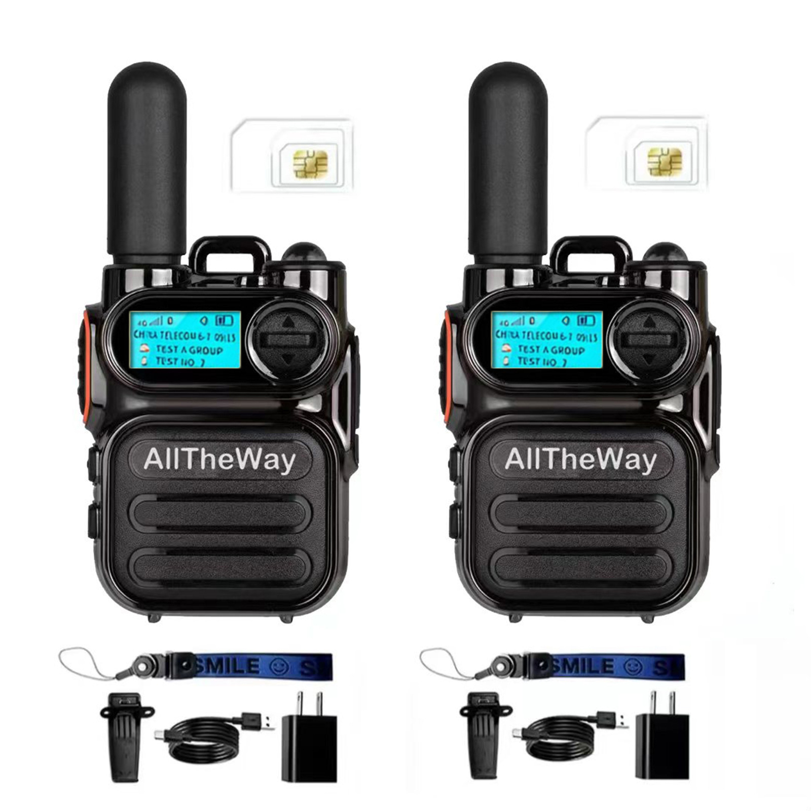 20000KM.M11无线全球对讲机，轻便迷你双向，减震，防震，，C型，