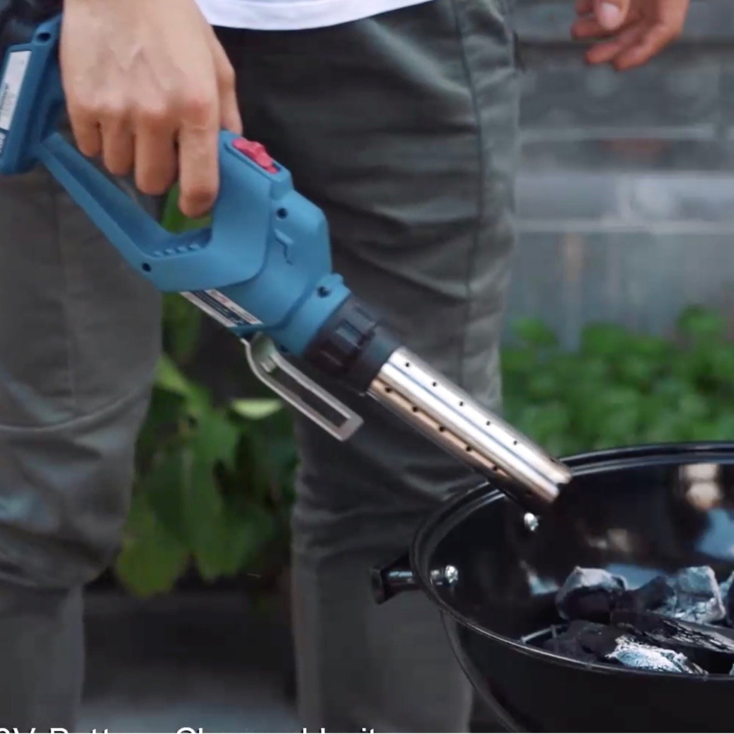 【包邮】无绳锂充电点碳机点炭器 Charcoal Fire Starter Lighter