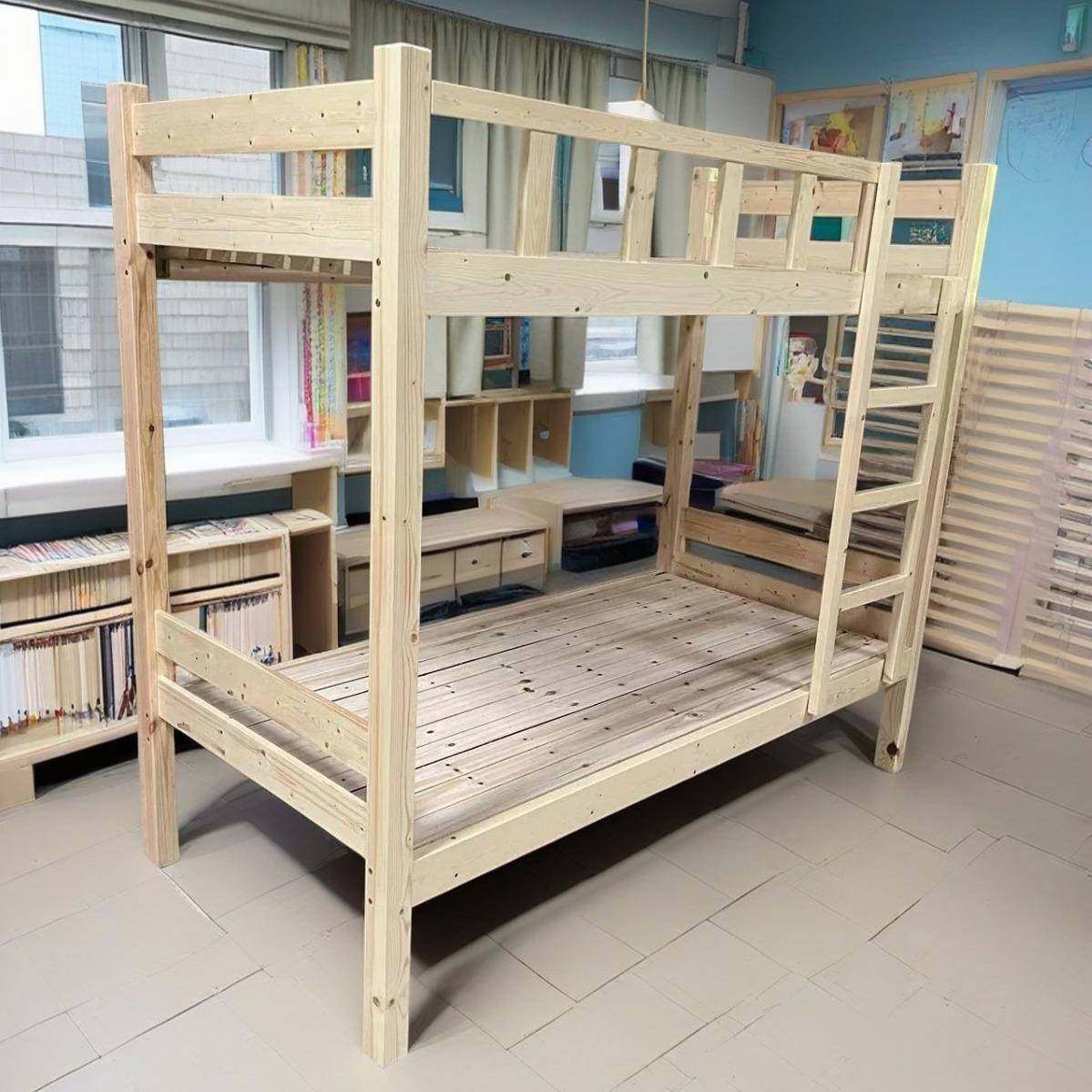 松木宿舍上下床双层床同宽两层床全实木双层儿童上下铺高低子母床,机械设备,其他机械设备,淘宝优惠券,粉丝福利购,淘宝优惠卷