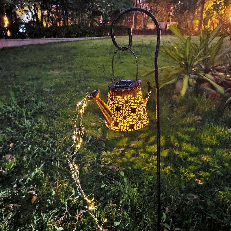 户外家居热销庭院花园别墅园林创意金属水壶装饰摆件铁艺品草坪灯,收纳整理,烫衣板及配件,淘宝优惠券,粉丝福利购,淘宝优惠卷