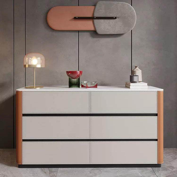 意式马鞍皮餐边柜现代简约客厅靠墙岩板储物柜卧室高款床尾电视柜,收纳整理,烫衣板及配件,淘宝优惠券,粉丝福利购,淘宝优惠卷