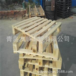 城阳飞机场实木托盘两边叉托盘熏蒸木托盘优质青岛托盘