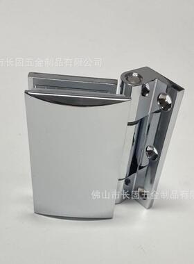长固ST-B017单边90度活动夹隔断配件浴室玻璃门弧形活动夹折叠