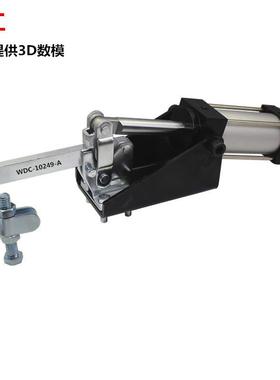 气动夹钳气缸夹具工装夹紧器WDC-10249-A转角缸机加工固定夹