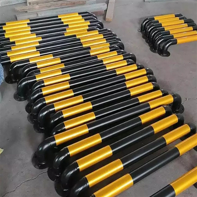 钢管U型M型停车场限位器停车位车库槽钢挡车器防撞护栏设施挡车杆