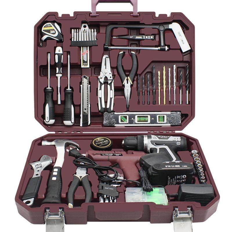 瑞德 21V升级款锂电钻家用五金维修多功能工具箱套装厂家直销,鲜花速递/花卉仿真/绿植园艺,割草机/草坪机,淘宝优惠券,粉丝福利购,淘宝优惠卷