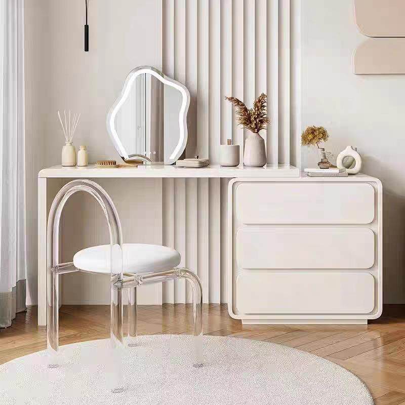 奶油风梳妆台现代简约家用化妆桌卧室化妆收纳斗柜一体书桌小户型,鲜花速递/花卉仿真/绿植园艺,割草机/草坪机,淘宝优惠券,粉丝福利购,淘宝优惠卷