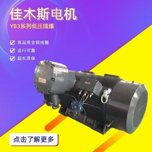 佳木斯电机YB3系列低压隔爆型三相异步电动机55kw75kw厂家直供