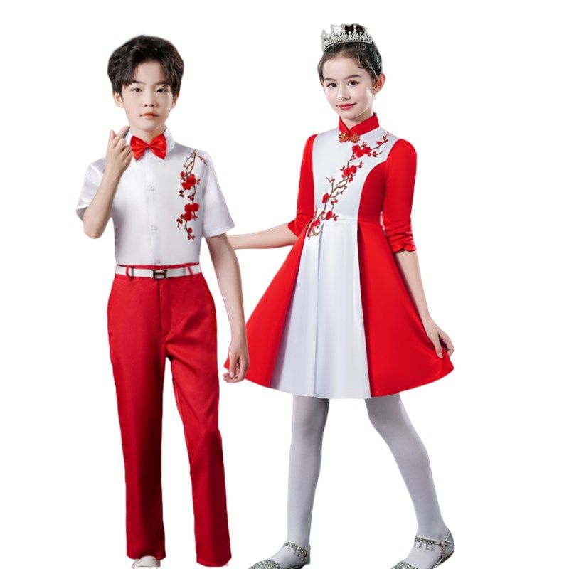 儿童管了团古筝二胡吉他口琴演奏礼服男女演出合唱朗诵表演服装,童装/婴儿装/亲子装,儿童演出服,淘宝优惠券,粉丝福利购,淘宝优惠卷