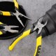 老虎钳钢丝钳电工斜口钳尖嘴钳钳子万用多功能手钳家用偏口斜嘴