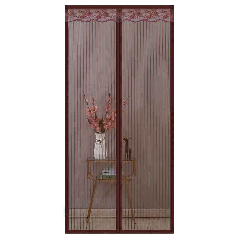 夏季防蚊门帘磁性魔术贴隔断高档纱门纱窗帘家用自吸磁铁对吸蚊帐