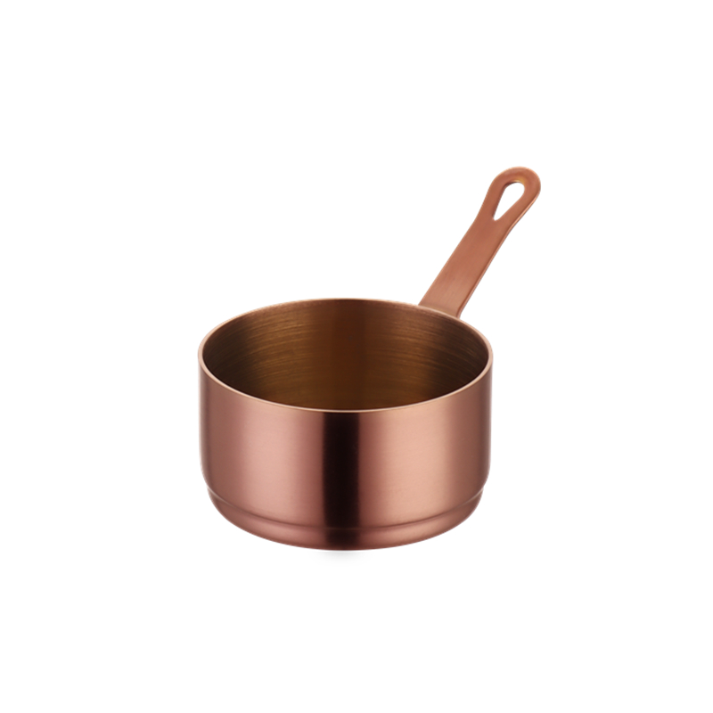 304不锈钢烧酱汁锅 西餐热黄油牛排酱小锅番茄沙拉巧克力融化器皿