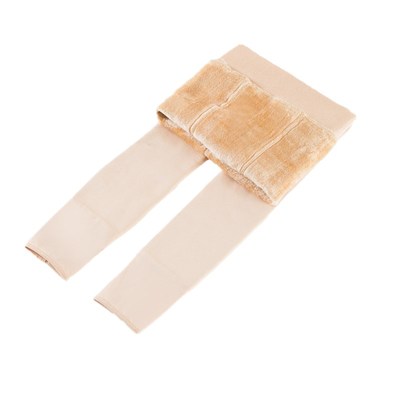 女童打底裤九分肤色加绒加厚光腿神器男童舞蹈裤袜儿童肉色保暖裤