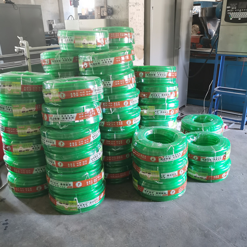 牛筋水管软管PVC塑料家用浇花洗车农田工地抗寒抗冻耐磨加厚绿色