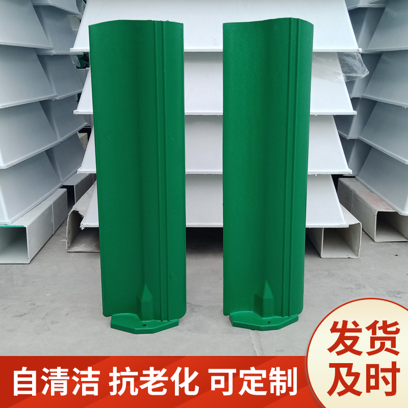 玻璃钢里程碑百米桩警示柱标志桩柱式柱帽式轮廓标高速公路防眩板