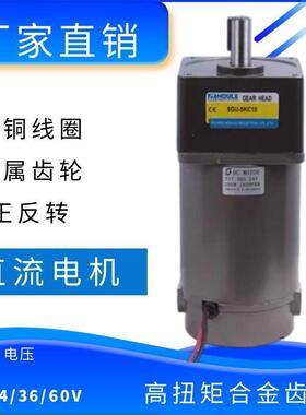 HOULE电机直流减速电机 减速电机 12v24v直流电机 微型电机