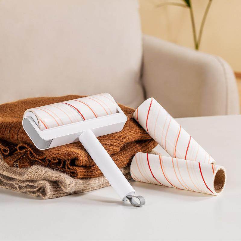 蓝小鱼粘毛器除尘器粘毛可撕式滚筒粘尘纸宠物去毛沙发灰尘去除,3C数码配件,其它配件,淘宝优惠券,粉丝福利购,淘宝优惠卷