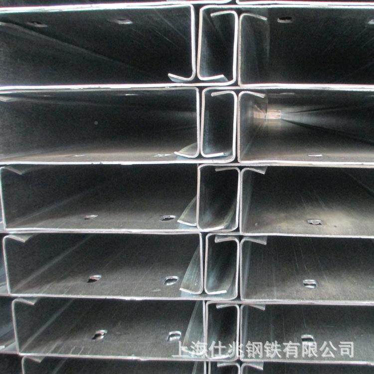 180克镀层C钢檩条马钢80G/1层20g镀锌厚290度型C型镀规锌格型号