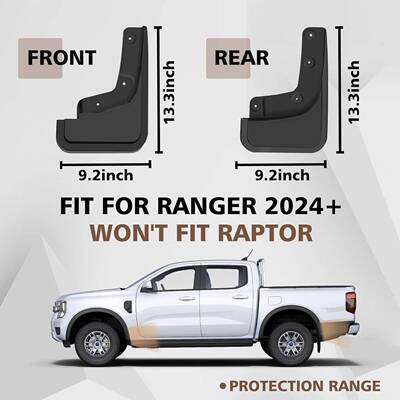 适用于24款福特游骑侠aeng41723r专R用挡泥板汽车皮轮胎改装配件